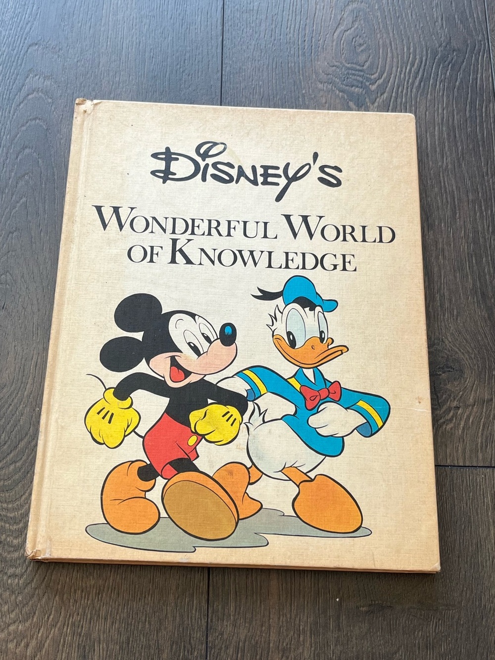 Vintage 1971 Edition Disney’s Wonderful World Of Knowledge Book